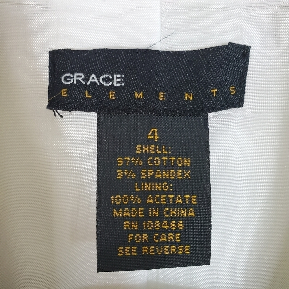 Grace Elements Retro Floral Jacket - image 4